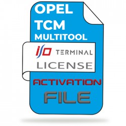 SOFTWARE MULTI TOOL - OPEL/GM TCM FOR I/O TERMINAL