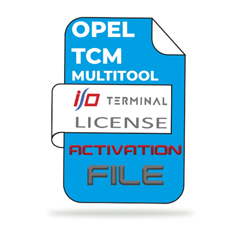 SOFTWARE MULTI TOOL - OPEL/GM TCM FOR I/O TERMINAL