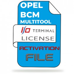 SOFTWARE MULTI TOOL - OPEL BCM FOR I/O TERMINAL
