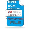 SOFTWARE MULTI TOOL - OPEL BCM FOR I/O TERMINAL