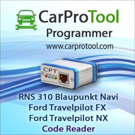 Activation CarProTool - Blaupunkt RNS 310 / Ford Travelpilot FX NX