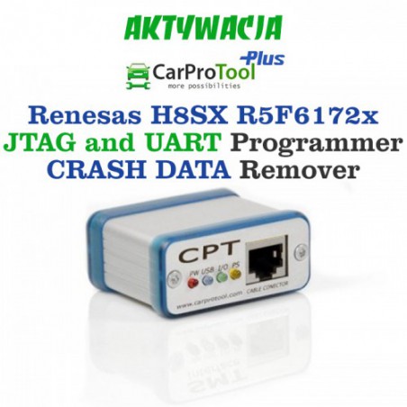 Aktywacja CarProTool - Renesas H8SX R5F6172x JTAG UART CAN