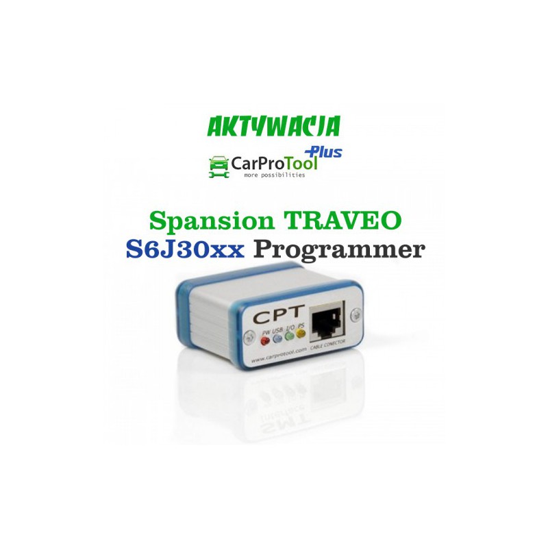 Aktywacja CarProTool - Spansion TRAVEO S6J30xx (S6J3001LSJ, S6J3003KSE, S6J32BAKSE)