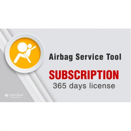 Airbag Service Tool - Subscription for 1 year