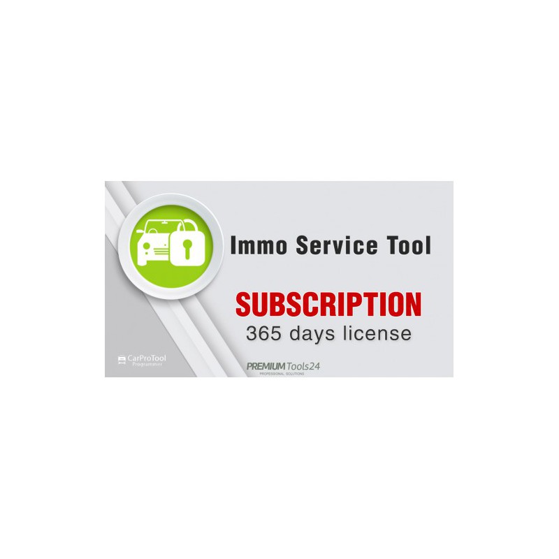 Immo Service Tool - Subscription for 1 year