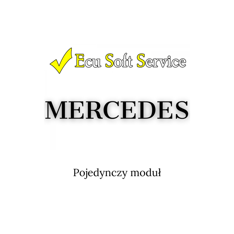 Ecu Soft Service - ESS0009 - Mercedes module