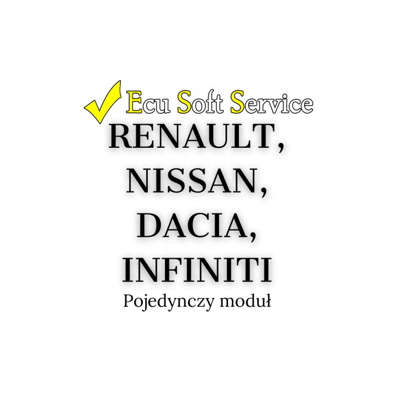 Ecu Soft Service - ESS0014 - Modul Renault, Nissan, Dacia, Infiniti