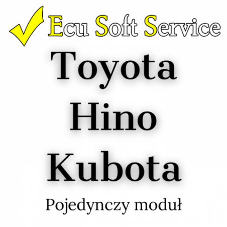 Ecu Soft Service - ESS0016 - Modul Toyota, Hino, Kubota