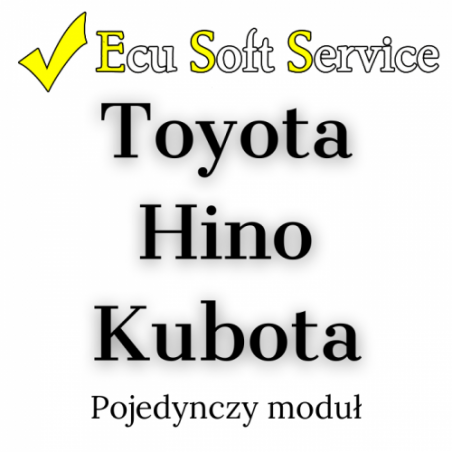 Ecu Soft Service - ESS0016 - Toyota, Hino, Kubota module