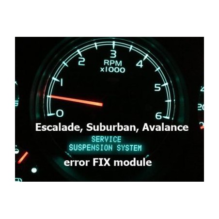 CAN simulator module for 2007-2013 General Motors SUV Suspension Warning Light repair