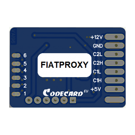 Instrument cluster flashing odometer ( proxy alignment ) repair emulator for FIAT 500, Ducato, Jumper, Boxer