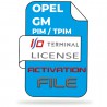 IO TERMINAL SOFTWARE OPEL GM  MODUŁ INWERTERA