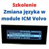 SZKOLENIE Z ZAKRESU ZMIANY JEZYKA W MODULE ICM VOLVO