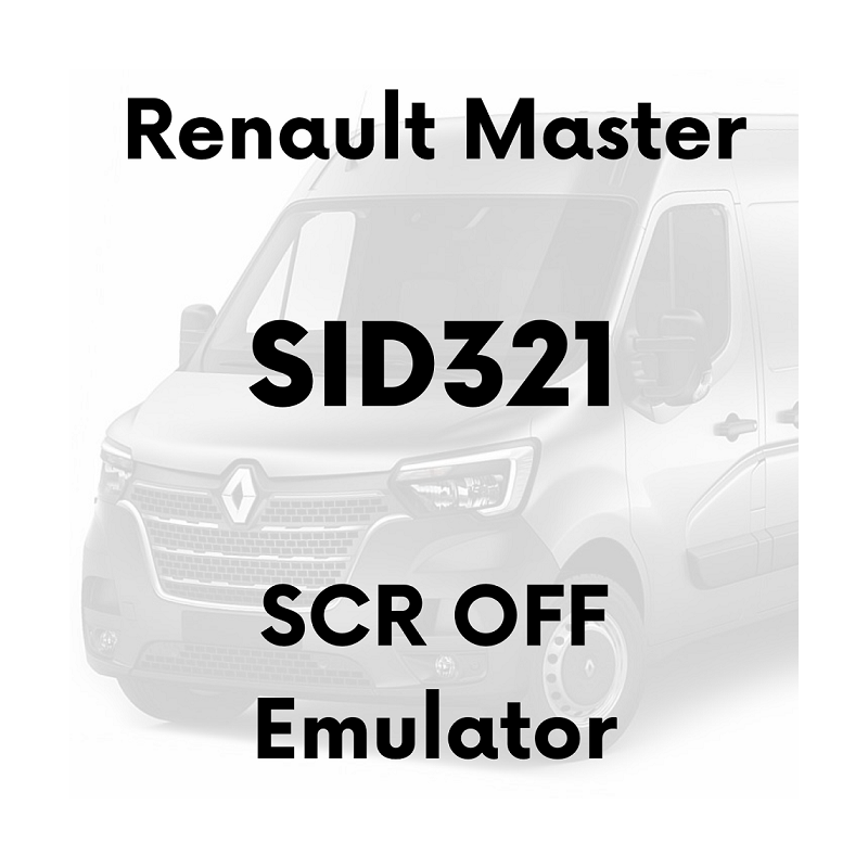 Emulator Renault Master SID321- SCR Adblue