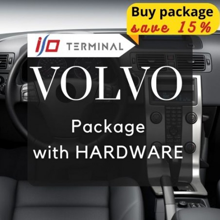 Volvotool Package + I/O TERMINAL HW 14 + I/O TERMINAL ADAPTER
