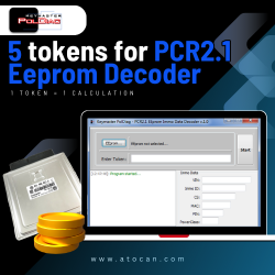 5 TOKENS FOR PCR2.1 EEPROM...