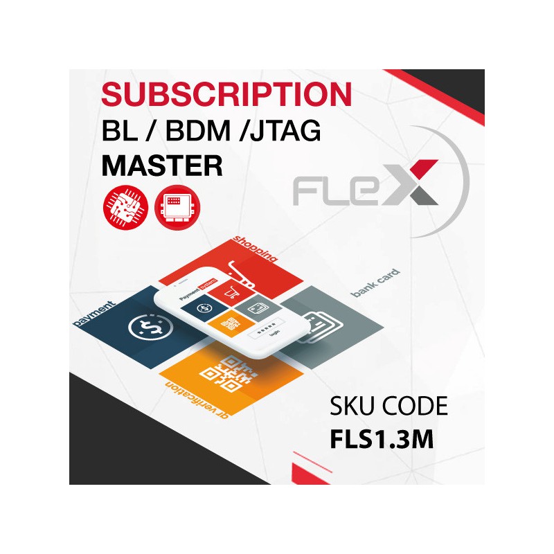 Subscription Flex BL - BDM - JTAG Master