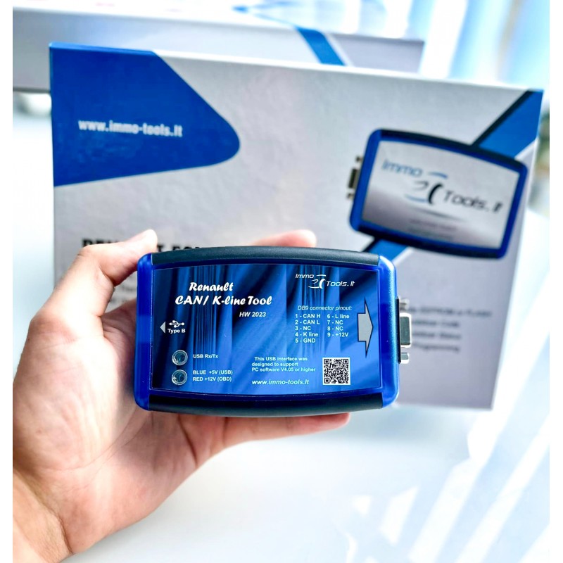 Renault CAN/Kline ECU Tool