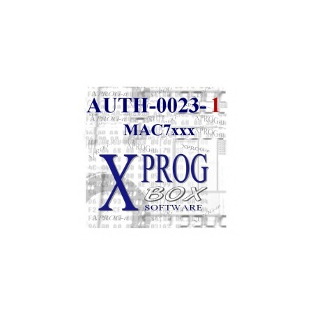 ELDB AUTORYZACJA XPROG AUTH-0023-1 MAC7xxx