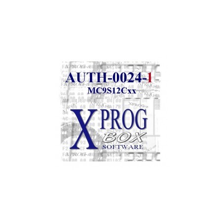 ELDB AUTORYZACJA XPROG AUTH-0024-1 MC9S12Cxx