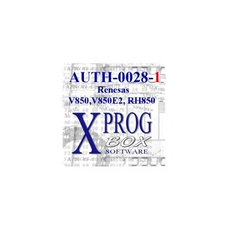 ELDB AUTORYZACJA XPROG AUTH-0028-1 Renesas V850,V850E2,RH850