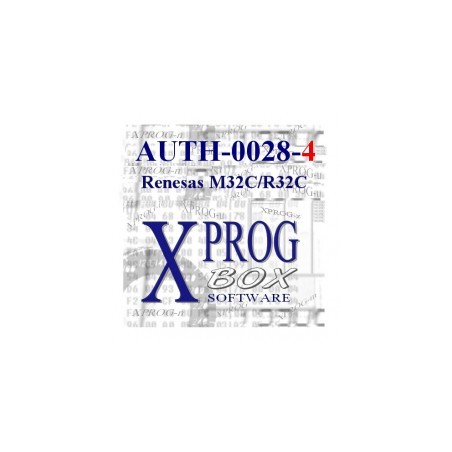 ELDB AUTORYZACJA XPROG AUTH-0028-4 Renesas M32C