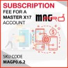 Subscription fee for a MAGRPO MASTER X17
