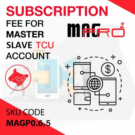 Subscription fee for MAGPRO SLAVE
