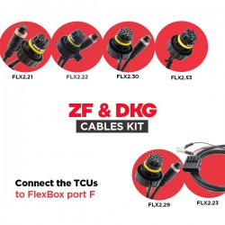Zestaw kabli TCU ZF (6/8HP)...